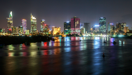 Ho Chi Minh City at night — a symbol of Vietnam’s dynamic growth and cultural complexity.